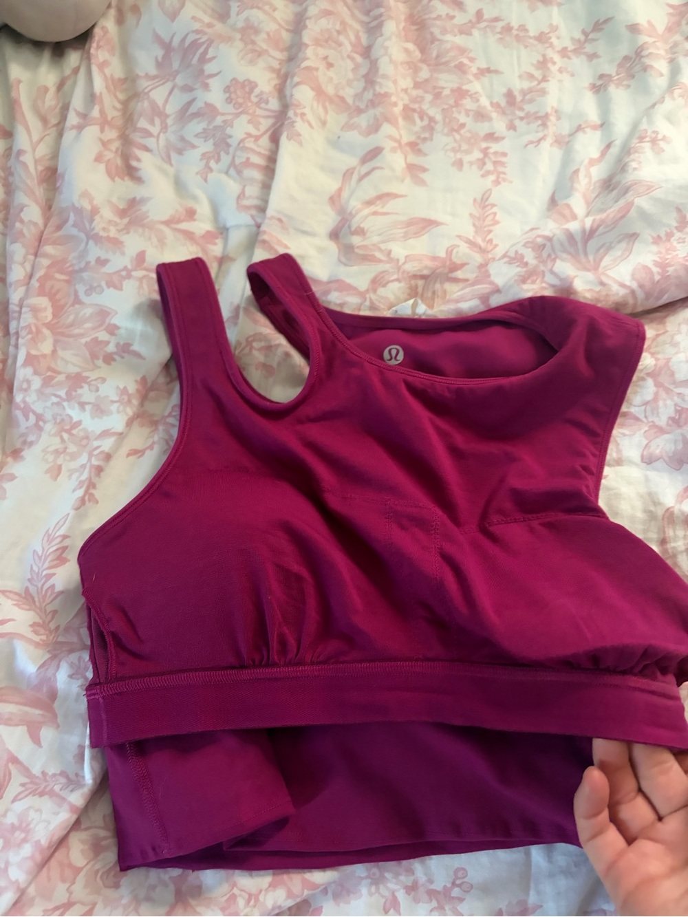 lululemon athletica Berry Cutout Crop Tank - Picture 4 of 5